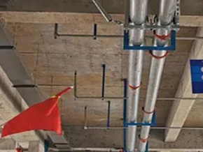 维西管廊支架的安装方法